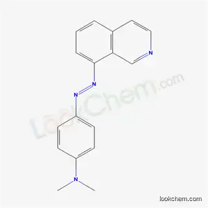 Molecular Structure of 63040-65-3 (4-[(E)-isoquinolin-8-yldiazenyl]-N,N-dimethylaniline)