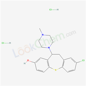 63186-51-6,2-Chloro-8-hydroxy-10-(4-methylpiperazino)-10,11-dihydrodibenzo(b,f)thiepin dihydrochloride,