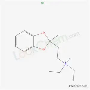 Molecular Structure of 65210-31-3 (N,N-diethyl-2-(2-methyl-1,3-benzodioxol-2-yl)ethanaminium chloride)