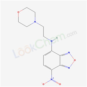 65427-71-6,N-(2-Morpholinoethyl)-7-nitro-2,1,3-benzoxadiazole-4-amine,4-((2-Morpholinoethyl)amino)-7-nitrobenzofurazan;BFZ 5;BENZOFURAZAN,4-((2-MORPHOLINOETHYL)AMINO)-7-NITRO;