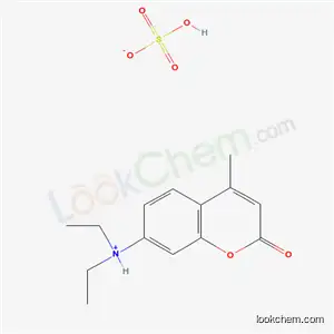 Molecular Structure of 67210-66-6 ([diethyl(4-methyl-2-oxo-2H-benzopyran-7-yl)]ammonium hydrogen sulphate)