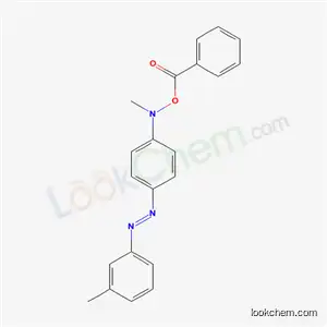 Molecular Structure of 67371-65-7 (N-benzoyloxy-3'-methyl-4-methylaminoazobenzene)