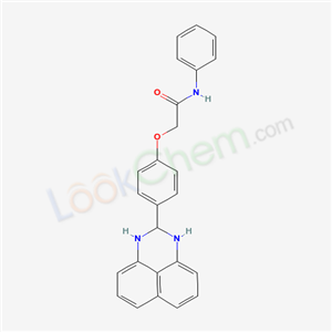 6821-83-6,2-[4-(2,3-dihydro-1H-perimidin-2-yl)phenoxy]-N-phenylacetamide,