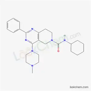 N-cyclohexyl-4-(4-methylpiperazin-1-yl)-2-phenyl-7,8-dihydro-5H-pyrido[4,3-d]pyrimidine-6-carboxamide