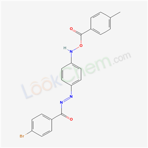 6938-74-5,4-{(E)-[(4-bromophenyl)carbonyl]diazenyl}-N-{[(4-methylphenyl)carbonyl]oxy}aniline,
