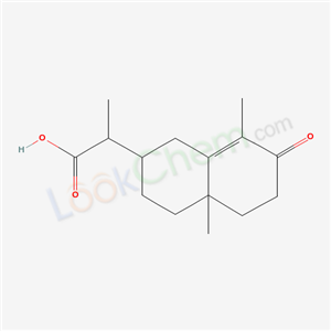 7225-86-7,2-(4a,8-dimethyl-7-oxo-1,2,3,4,4a,5,6,7-octahydronaphthalen-2-yl)propanoic acid,