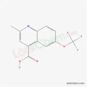 2-methyl-6-(trifluoromethoxy)quinoline-4-carboxylic Acid