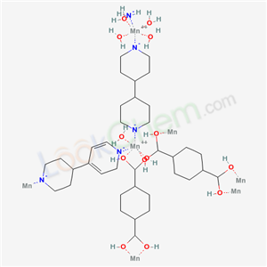 7234-96-0,azanide; [4-(dihydroxymethyl)cyclohexyl]methanediol; manganese; manganese(+2) cation; 4-(3,4,5,6-tetrahydro-2H-pyridin-4-yl)-6H-pyridine; 4-(3,4,5,6-tetrahydro-2H-pyridin-4-yl)-3,4,5,6-tetrahydro-2H-pyridine; pentahydrate,