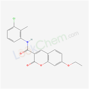 7047-38-3,N-(3-chloro-2-methylphenyl)-7-ethoxy-2-oxo-2H-chromene-3-carboxamide,