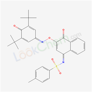 7066-54-8,N-[3-{[(3,5-di-tert-butyl-4-oxocyclohexa-2,5-dien-1-ylidene)amino]oxy}-4-oxonaphthalen-1(4H)-ylidene]-4-methylbenzenesulfonamide,