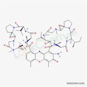 Molecular Structure of 8052-16-2 (Actinomycin C)