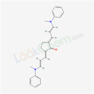 5214-96-0,(2E,5E)-2,5-bis{(2E)-3-[methyl(phenyl)amino]prop-2-en-1-ylidene}cyclopentanone,