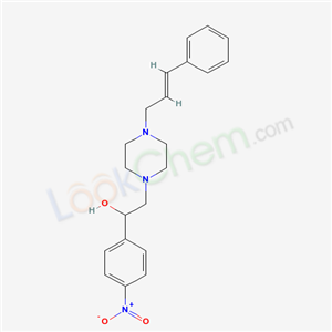 5935-82-0,2-(4-cinnamylpiperazin-1-yl)-1-(4-nitrophenyl)ethanol,