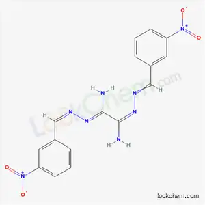 Molecular Structure of 6295-72-3 (N1,N2-bis[(3-nitrophenyl)methylideneamino]ethanediimidamide)