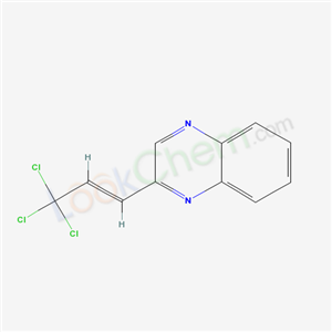 Quinoxaline, 2-(3,3,3-trichloro-1-propenyl)-