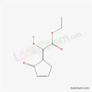 Molecular Structure of 6948-00-1 (ethyl (2Z)-hydroxy(2-oxocyclopent-3-en-1-ylidene)ethanoate)
