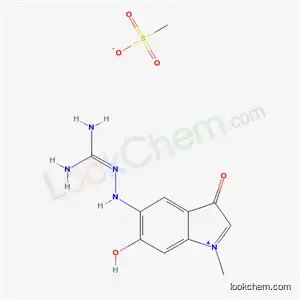 Molecular Structure of 4009-68-1 (Adrenochrome Monoaminoguanidine Mesilate)