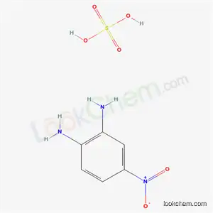 Molecular Structure of 68239-82-7 (4-nitrobenzene-1,2-diammonium sulphate)