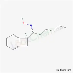 Molecular Structure of 73747-51-0 (Bicyclo[4.2.0]octa-1,3,5-trien-7-yl(pentyl) ketone oxime)