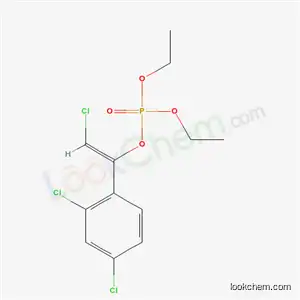 Molecular Structure of 135373-33-0 ((1Z)-2-Chloro-1-(2,4-dichlorophenyl)ethenyl diethyl phosphate)