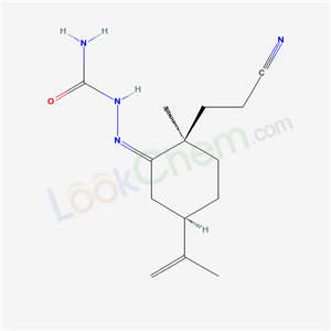 70206-85-8,(2Z)-2-[(2R,5R)-2-(2-cyanoethyl)-2-methyl-5-(prop-1-en-2-yl)cyclohexylidene]hydrazinecarboxamide,