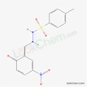 Molecular Structure of 88847-96-5 (4-methyl-N-[(3-nitro-6-oxo-1-cyclohexa-2,4-dienylidene)methyl]benzenesulfonohydrazide)