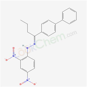 7462-99-9,(1E)-1-[1-(biphenyl-4-yl)butylidene]-2-(2,4-dinitrophenyl)hydrazine,