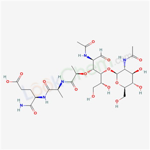 N-Acetyl-beta-D-glucosaminyl-N-acetylmuramyl-L-alanyl-D-isoglutamine