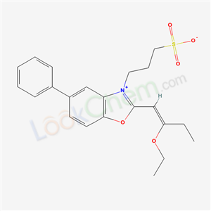 68025-27-4,2-(2-ethoxybut-1-enyl)-5-phenyl-3-(3-sulphonatopropyl)benzoxazolium,