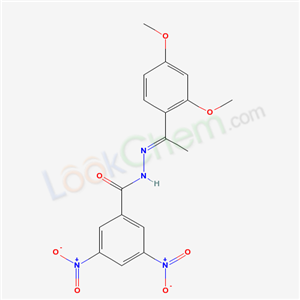 5477-72-5,N-[1-(2,4-dimethoxyphenyl)ethylideneamino]-3,5-dinitro-benzamide,