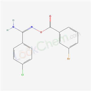 6232-54-8,[[amino-(4-chlorophenyl)methylidene]amino] 3-bromobenzoate,