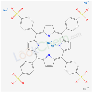 61004-83-9,Cobaltate(4-), ((4,4,4,4-(21H,23H-porphine-5,10,15,20-tetrayl)tetrakis(benzenesulfonato))(6-)-N(sup 21),N(sup 22),N(sup 23),N(sup 24))-, tetrasodium, (SP-4-1)-,