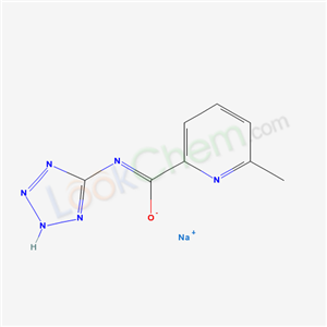 83282-09-1,6-Methyl-N-1H-tetrazol-5-yl-2-pyridinecarboxamide monosodium salt,