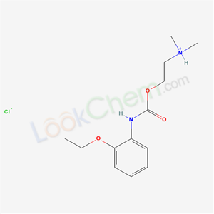 68135-50-2,2-{[(2-ethoxyphenyl)carbamoyl]oxy}-N,N-dimethylethanaminium chloride,