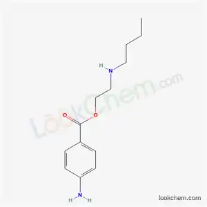 Molecular Structure of 69781-54-0 (2-(butylamino)ethyl 4-aminobenzoate)