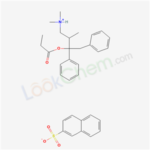 dimethyl-(2-methyl-3,4-diphenyl-3-propanoyloxybutyl)azanium,naphthalene-2-sulfonate