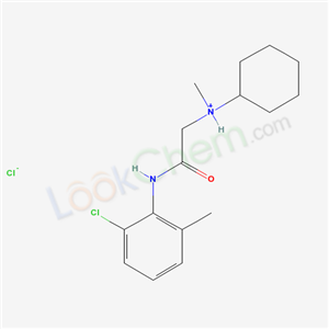 [2-(2-chloro-6-methylanilino)-2-oxoethyl]-cyclohexyl-methylazaniumchloride