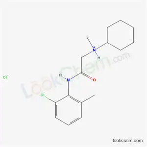 N-{2-[(2-chloro-6-methylphenyl)amino]-2-oxoethyl}-N-methylcyclohexanaminium chloride