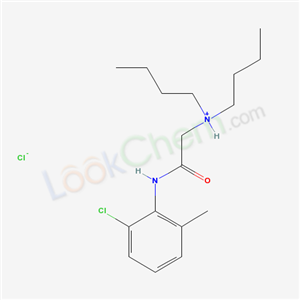 dibutyl-[2-(2-chloro-6-methylanilino)-2-oxoethyl]azanium chloride