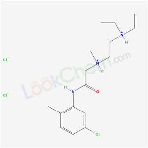 2-[[2-(5-chloro-2-methylanilino)-2-oxoethyl]-methylazaniumyl]ethyl-diethylazanium dichloride