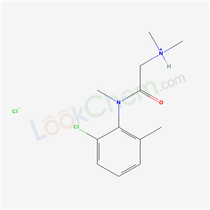 6′-CHLORO-2-(DIMETHYLAMINO)-N-METHYL-o-ACETOTOLUIDIDE HYDROCHLORIDE