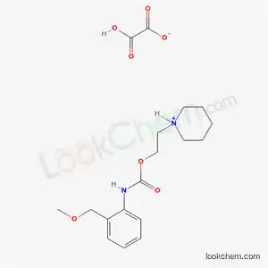 Molecular Structure of 80171-68-2 (2-hydroxy-2-oxo-acetate, 2-(3,4,5,6-tetrahydro-2H-pyridin-1-yl)ethyl N -[2-(methoxymethyl)phenyl]carbamate)