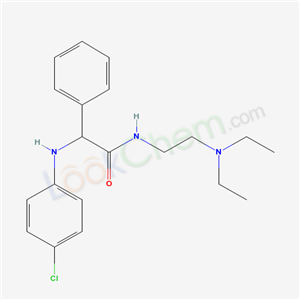 83850-79-7,2-[(4-chlorophenyl)amino]-N-[2-(diethylamino)ethyl]-2-phenylacetamide,