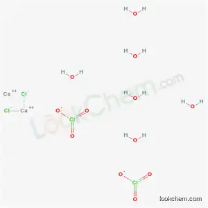 Molecular Structure of 101221-62-9 (calcium chlorate chloride hydrate (1:1:1:3))