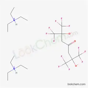 Molecular Structure of 101913-86-4 (4-HEPTANONE, 2,6-BIS(TRIFLUOROMETHYL)-2,6-DIHYDROXY-1,1,1,7,7,7-HEXAFL UORO-, BIS)