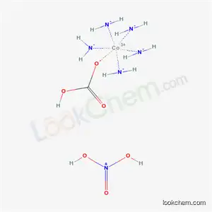 Molecular Structure of 15244-74-3 (pentaamminecarbonatocobalt(III) nitrate hemihydrate)