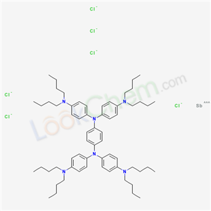 antimony; N-[4-[bis[4-(dibutylamino)phenyl]amino]phenyl]-N,N-dibutyl-N-[4-(dibutylamino)phenyl]benzene-1,4-diamine; hexachloride