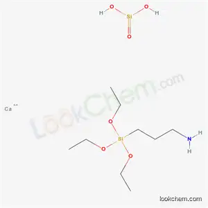 Molecular Structure of 100402-75-3 (1-Propanamine, 3-(triethoxysilyl)-, reaction products with wollastonite (Ca(SiO3)))