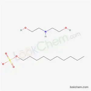 Molecular Structure of 65121-82-6 ((2-hydroxyethyl)ammonium decyl sulphate)