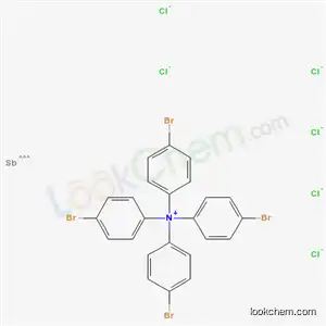 Molecular Structure of 128881-56-1 (Tris(4-bromophenyl)ammoniumyl hexachloroantimonate)